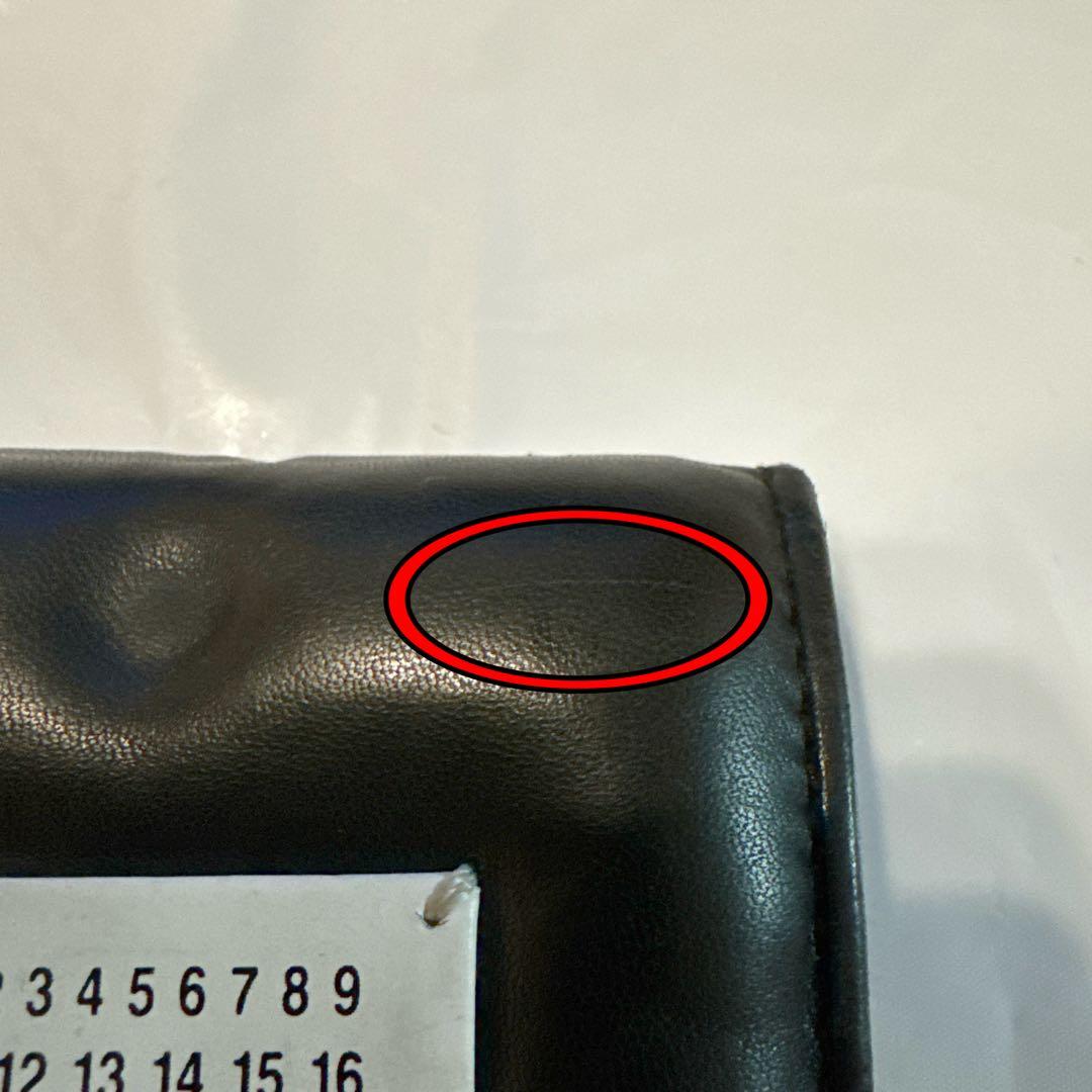 Maison Margiela 黒 三つ折り財布 グラムスラム