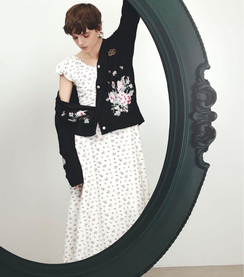 snidel  feiler ポーチ　カーディガン