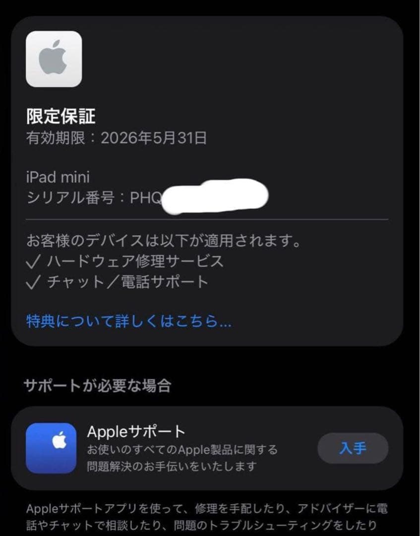 iPad Mini (A17 Pro) 128GB Wifi 保証有