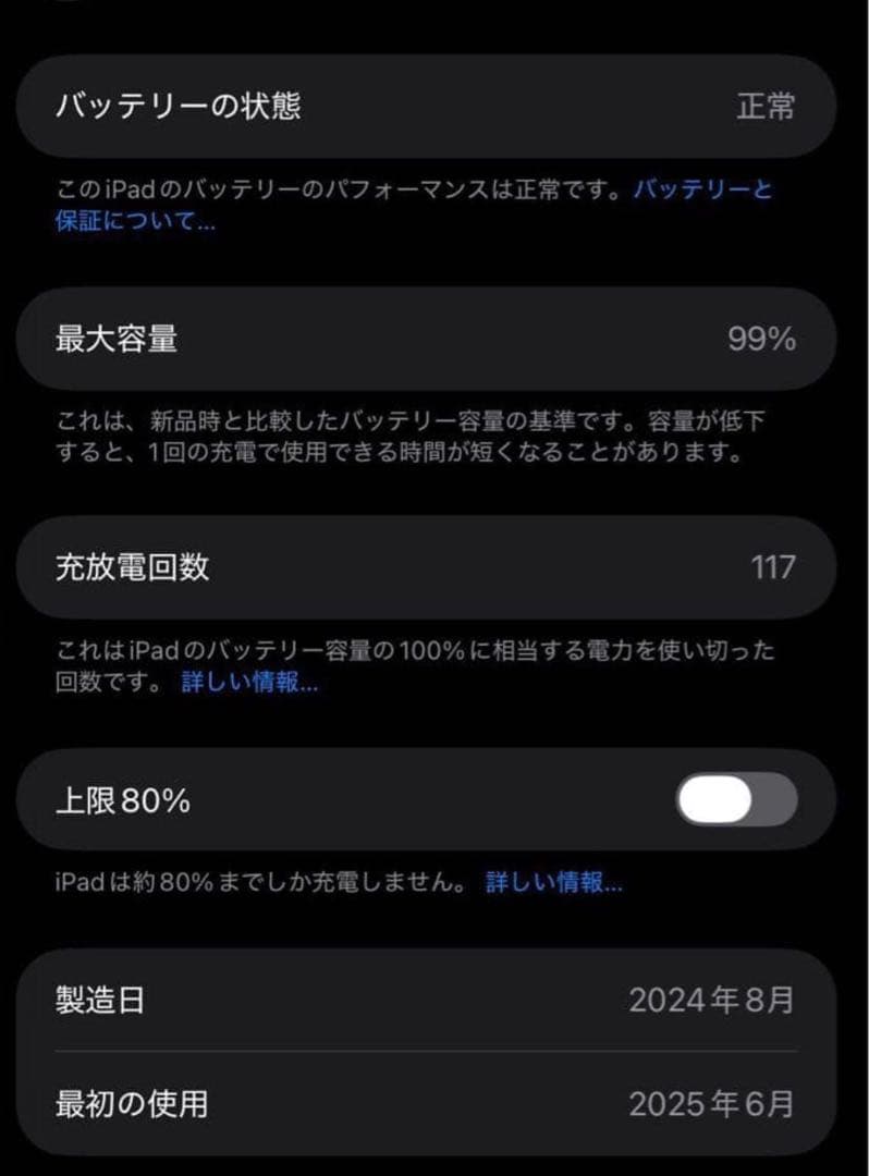 iPad Mini (A17 Pro) 128GB Wifi 保証有