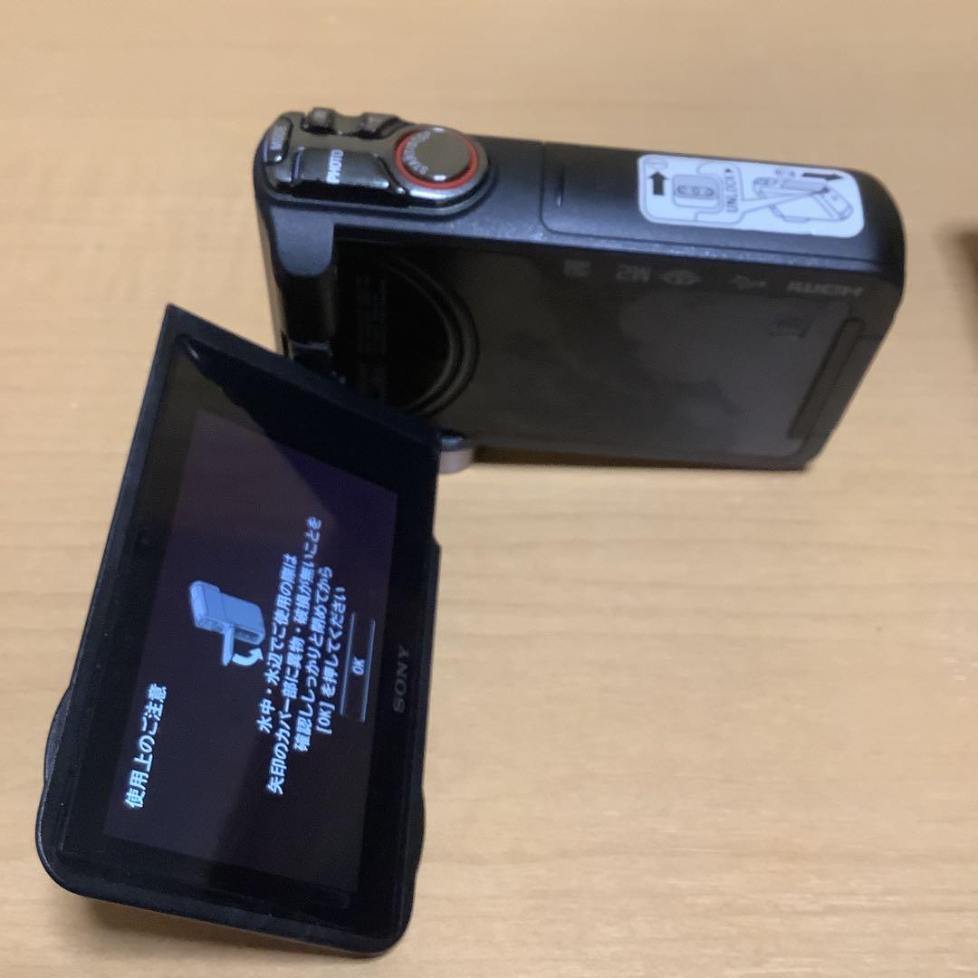 SONY 防水ハンディーカメラ HDR-GW77V ブラック