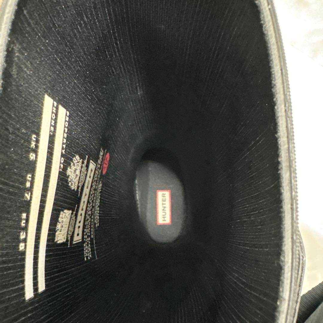 新品✨HUNTERハンター 長靴 　ロング　ブラック24cm UK5　箱付き