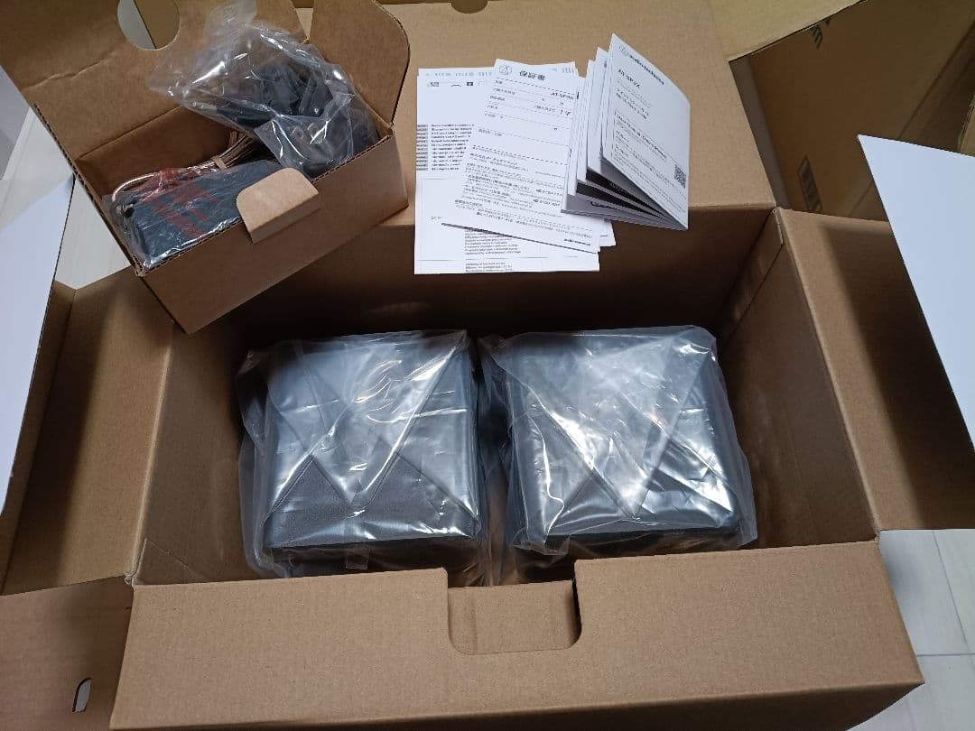 新品　オーディオテクニカ AT-SP3X ブックシェルフ スピーカー