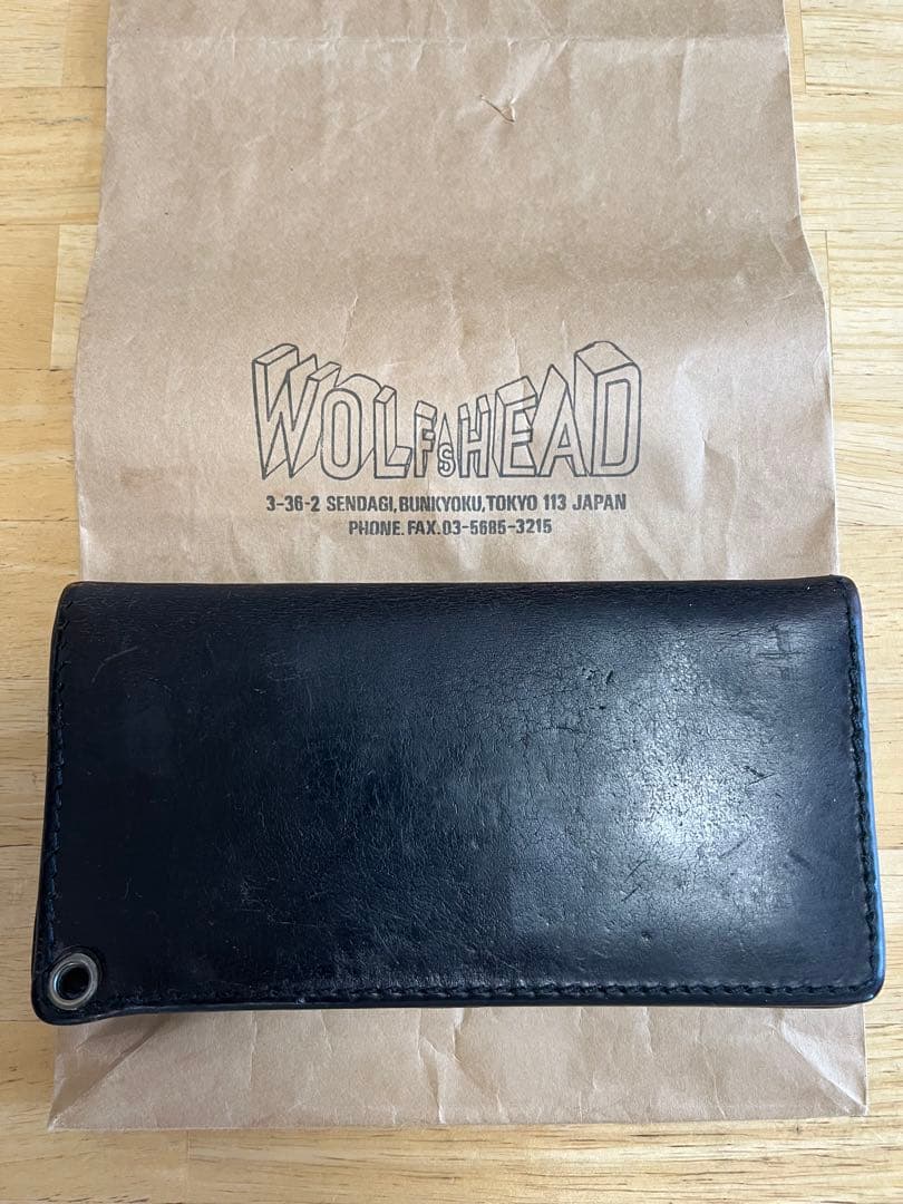 wolf’shead スパイダーウェブウォレット　ウルフズヘッド