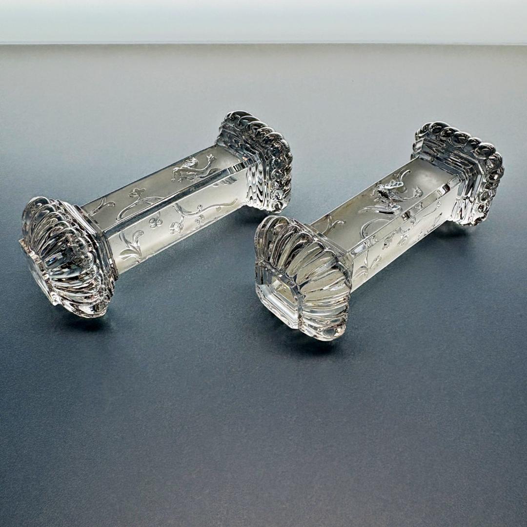 オールド バカラ ルネッサンス デポリ ナイフレスト 2個 ペア セット 箸置き