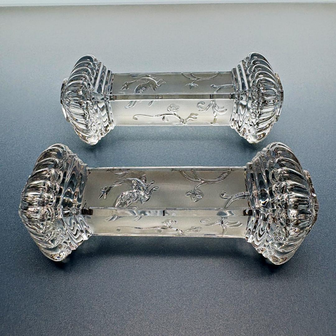 オールド バカラ ルネッサンス デポリ ナイフレスト 2個 ペア セット 箸置き