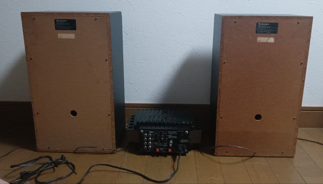 BOSE 2705MX アンプとTechnics 2ウェイスピーカー 黒のセット