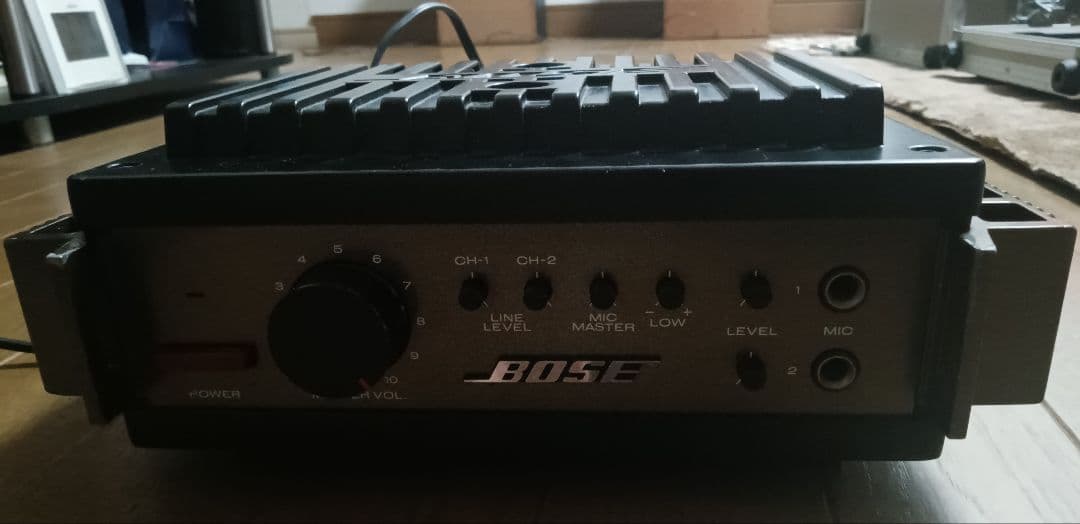 BOSE 2705MX アンプとTechnics 2ウェイスピーカー 黒のセット