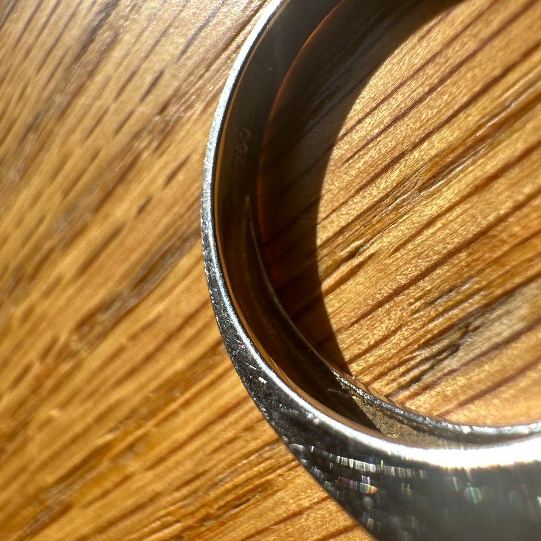 18k シンプルデザイン 金 750