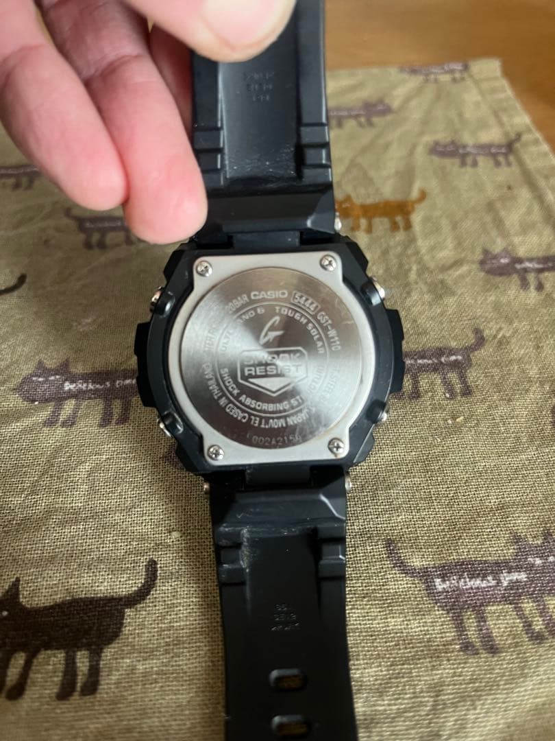 CASIO G-SHOCK GST-W110 電波ソーラー