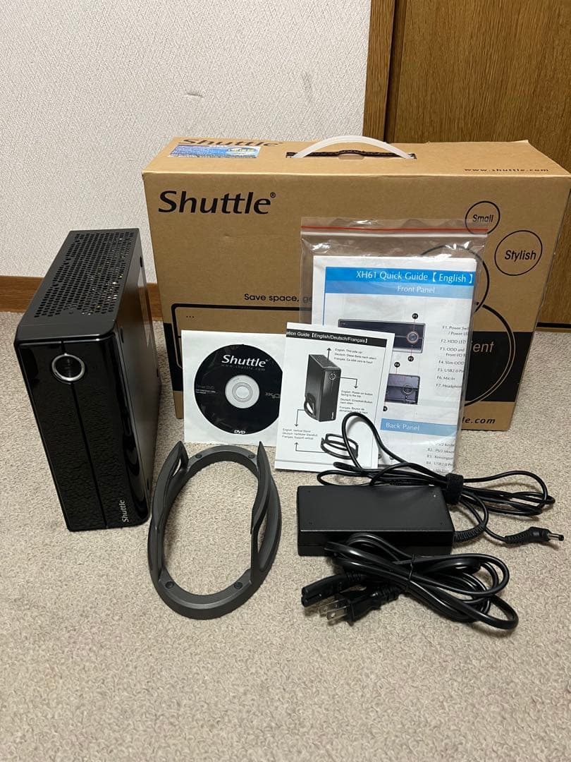 Shuttle ミニPC XH61 windows11Pro