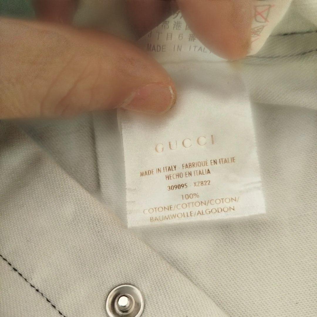 GUCCI イタリア製 ウエスタンシャツ 44 made in italy 正規