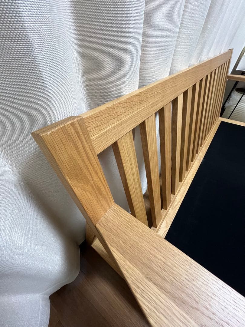 値下げ　無印良品ソファ木製フレーム 2.5シーター　ベージュ