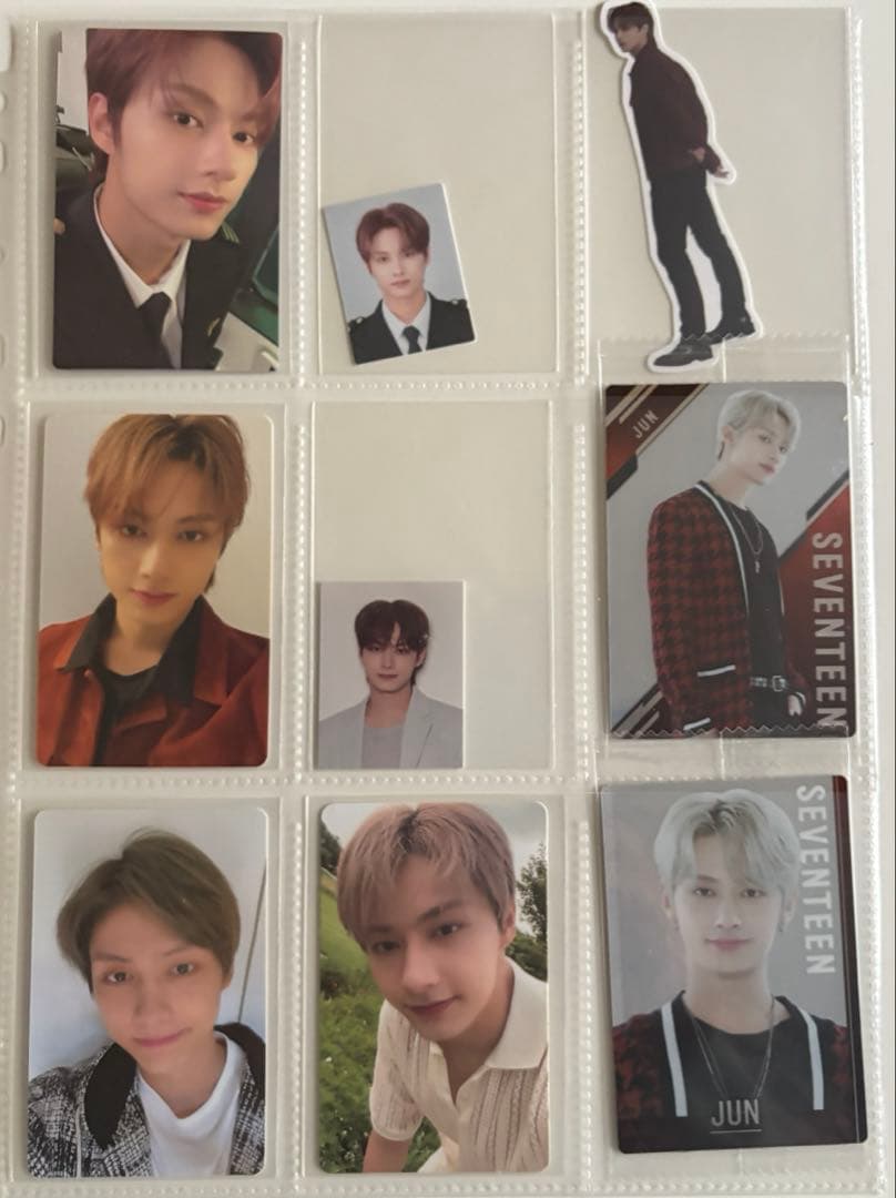 SEVENTEEN JUN ジュン　トレカ　カード　他　大量　引退品