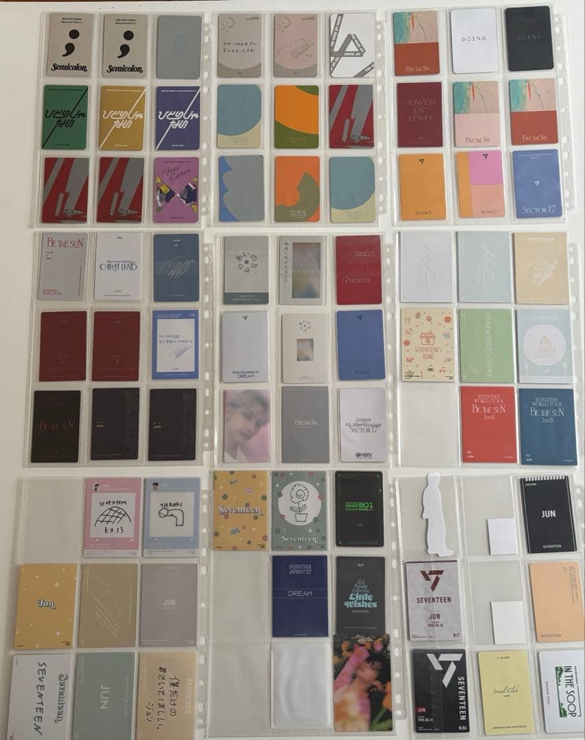 SEVENTEEN JUN ジュン　トレカ　カード　他　大量　引退品