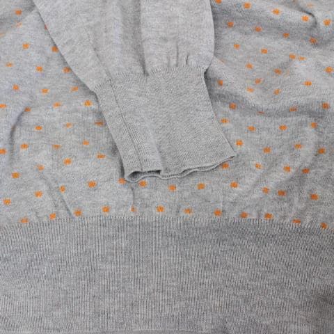 ◇ブルネロクチネリ クルーネックニット 薄手 100％コットン