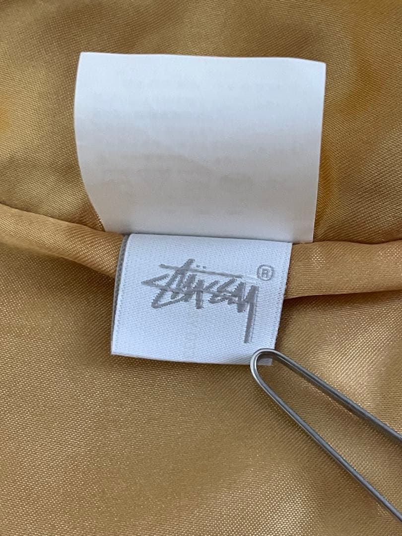 内田 STUSSY 35周年記念 スカジャン スーベニア ジャケット 青