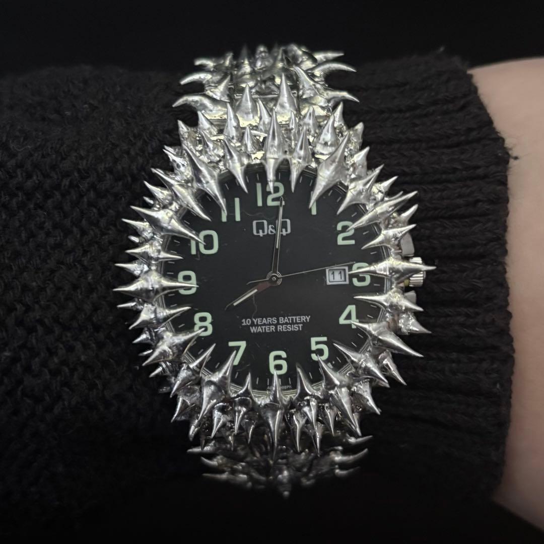 【custom watch】spike watch grunge opium