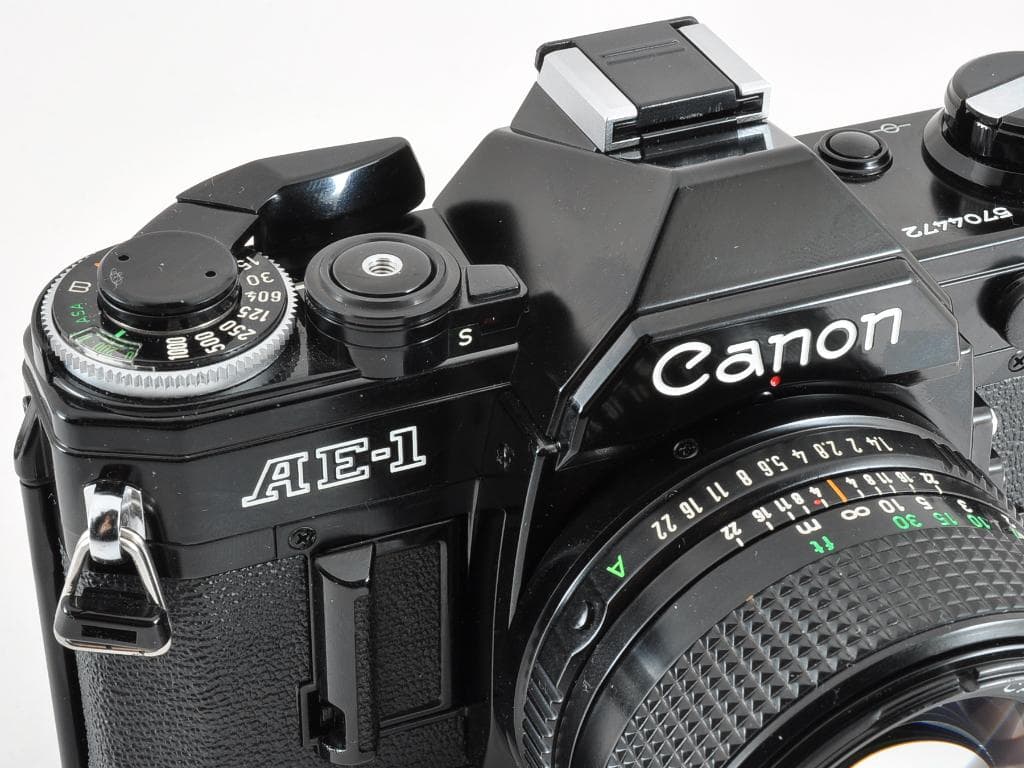 美品 キヤノン AE-1 ブラック NEW FD 50mm f1.4 動作確認済