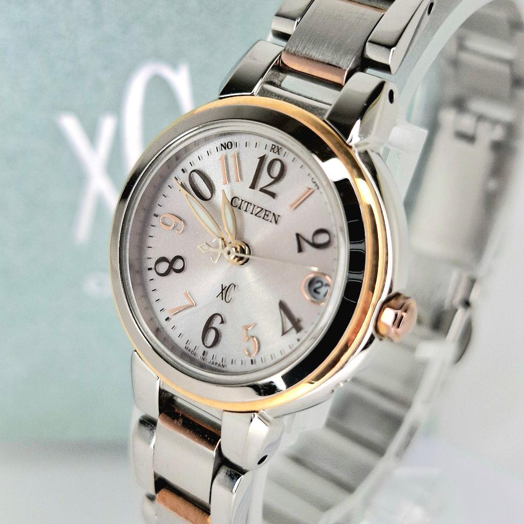 ✨箱付 CITIZE シチズン XC クロスシー エコドライブ ソーラー 電波