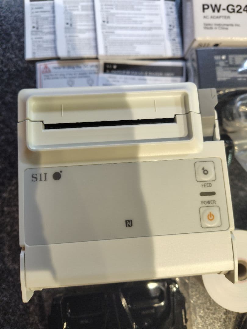 エアレジ対応　キャッシュドロワー ホワイト 　レジスタ　プリンタ　ロー