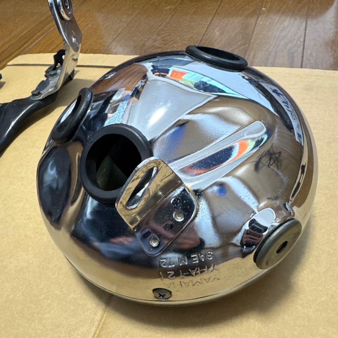 【おかぴ】SR400 SR500 純正 ヘッドライト ブラケット ステー