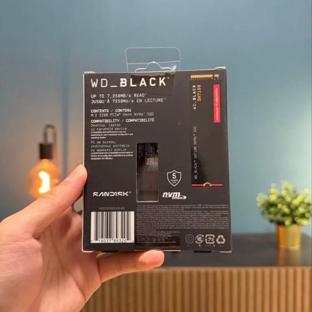【新品未開封】 WD_BLACK SN7100 1TB NVMe SSD