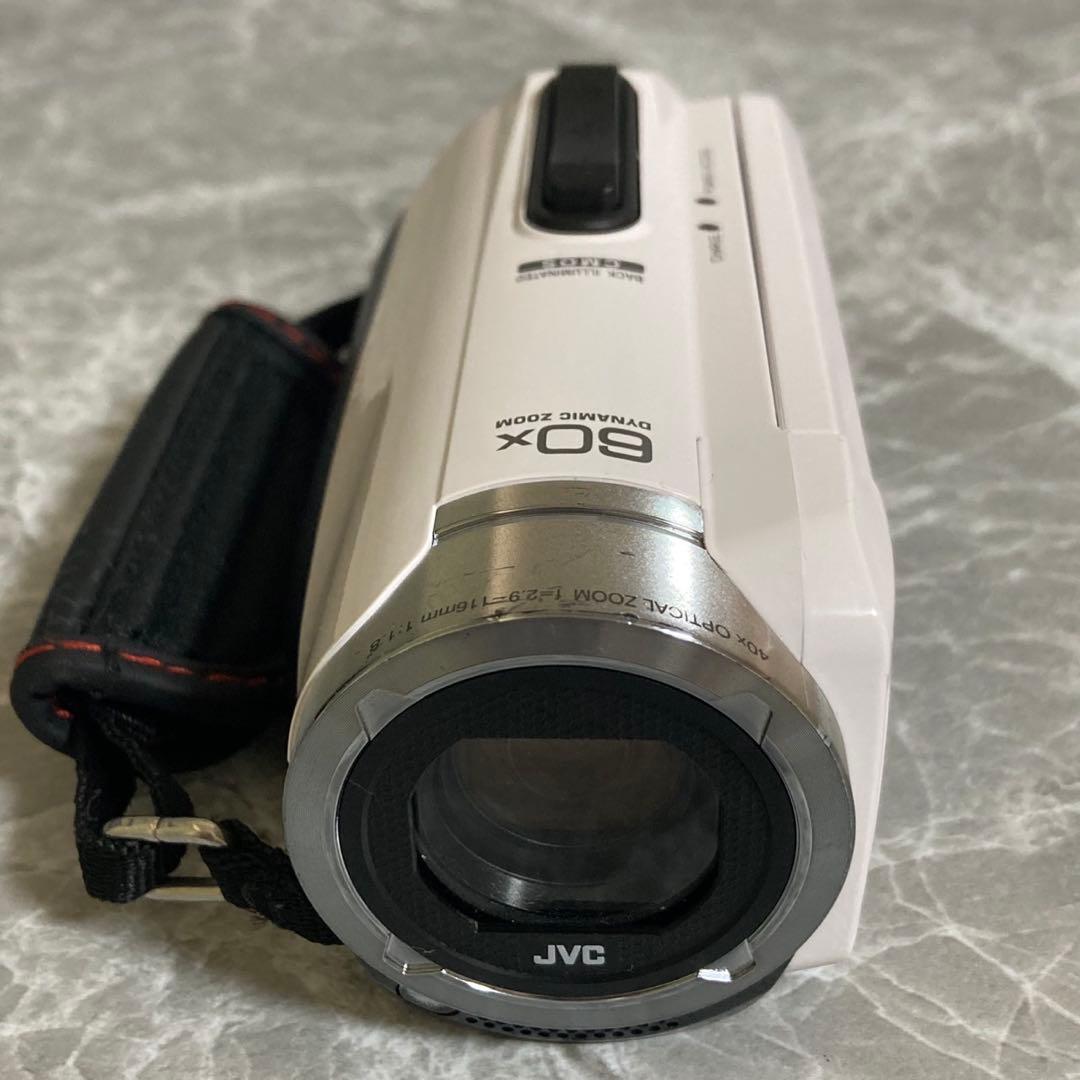 Victor JVC GZ-F100-W 2017年製 ビデオカメラ 付属品
