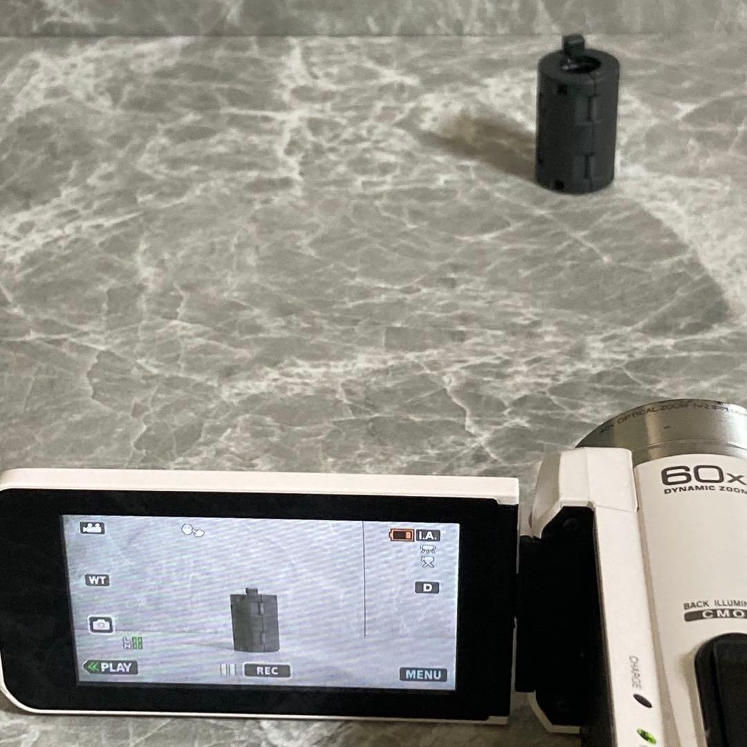 Victor JVC GZ-F100-W 2017年製 ビデオカメラ 付属品