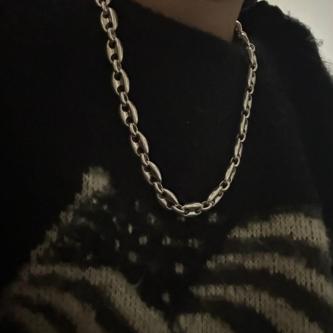 し*ん様 【入手困難】シルバー 925 ネックレス ヴィンテージ アンカーチェー