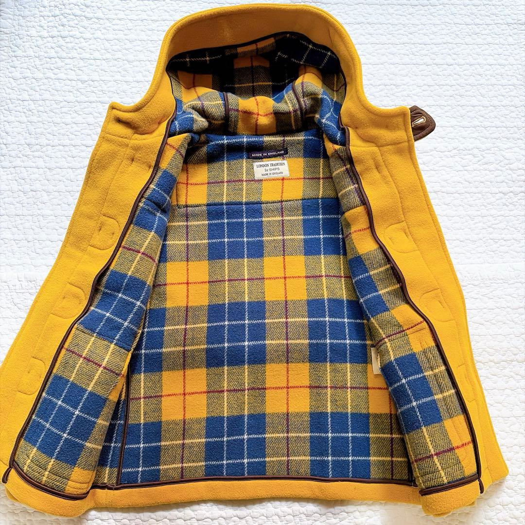 美品⚑シップスエニィ 別注　LONDON TRADITION ダッフル　イエロー
