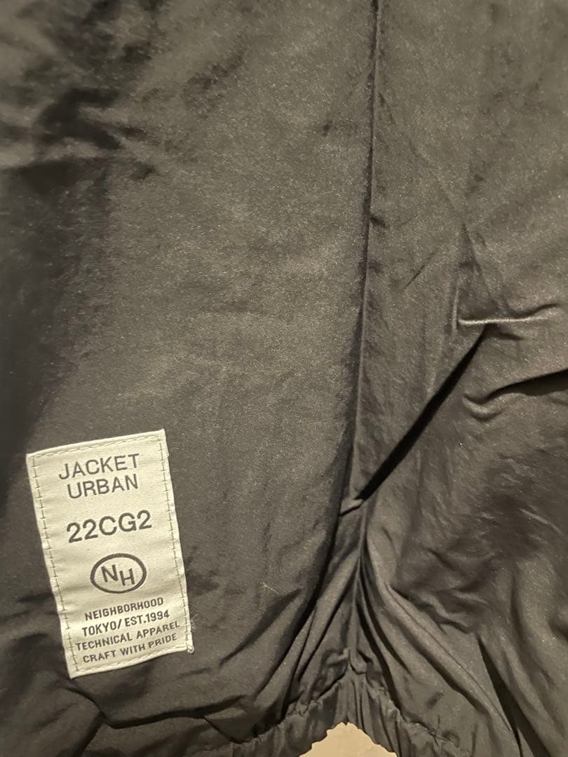 NEIGHBORHOOD ブラック ナイロンジャケットLサイズ