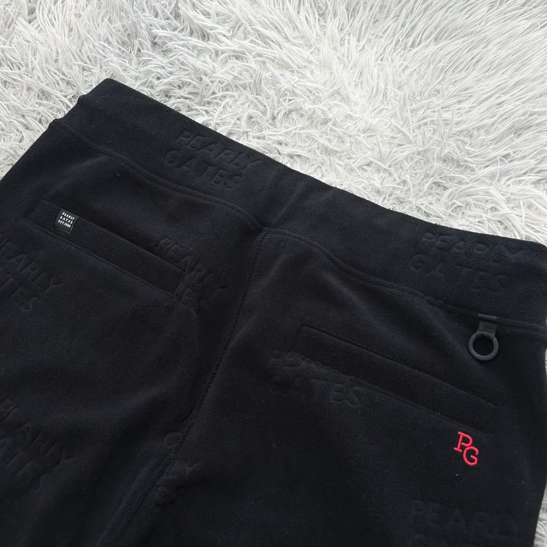 一平さん　新品　パーリーゲイツ　パンツ　ジョガー　ストレッチ　パイル