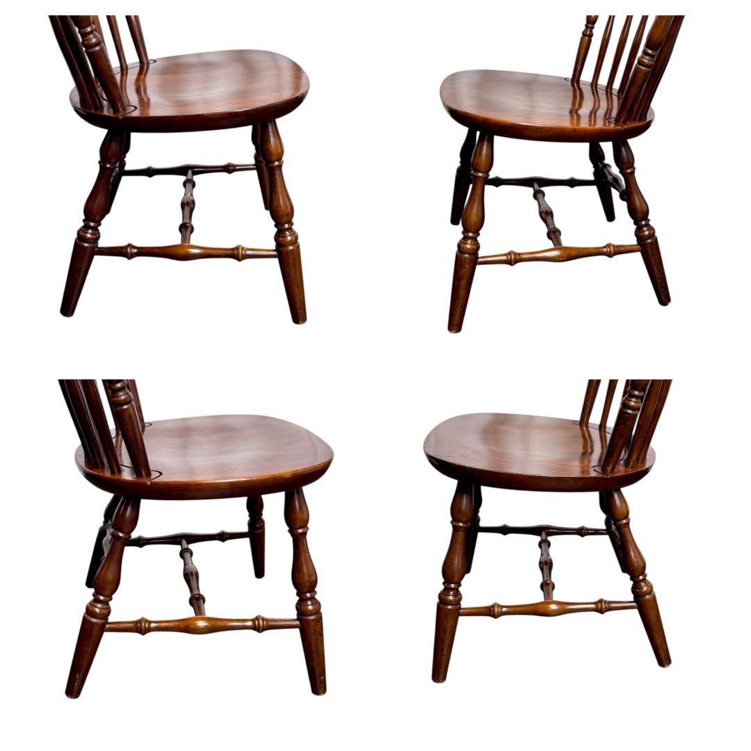 【2脚セット】柏木工 ウィンザーチェア 椅子 チェア 英国スタイル ビンテージ