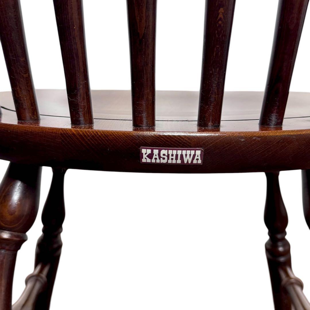 【2脚セット】柏木工 ウィンザーチェア 椅子 チェア 英国スタイル ビンテージ