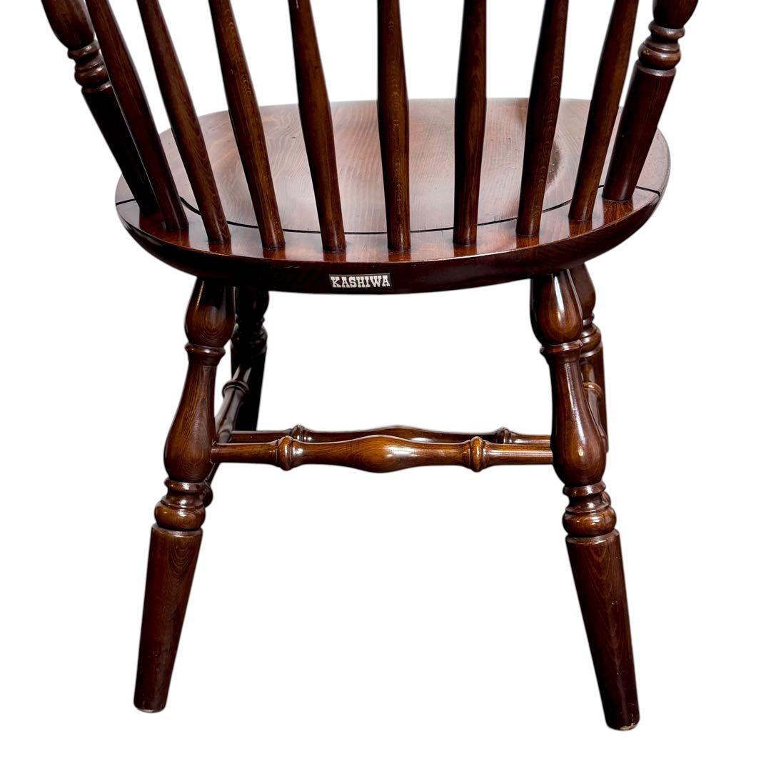 【2脚セット】柏木工 ウィンザーチェア 椅子 チェア 英国スタイル ビンテージ