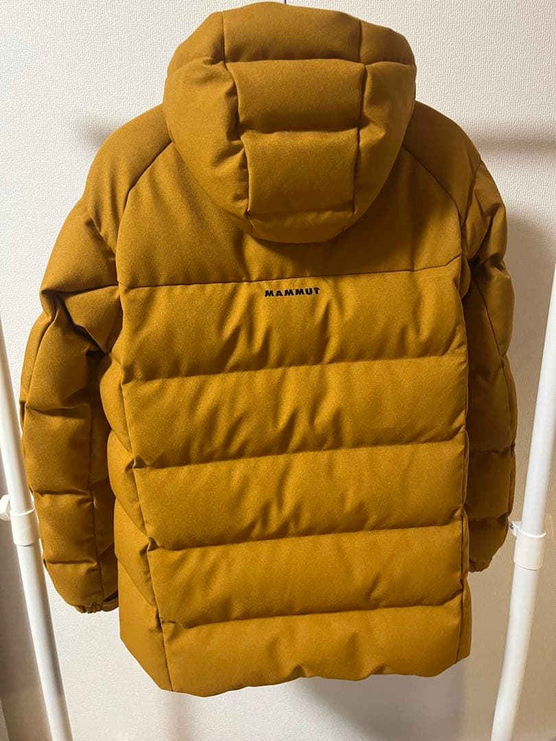 雨*り様 MAMMUT マスタード ダウンジャケット M