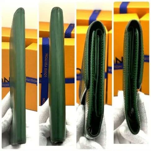 G*0様 Louis Vuitton ルイヴィトン 三つ折り長財布 エピ ポルト