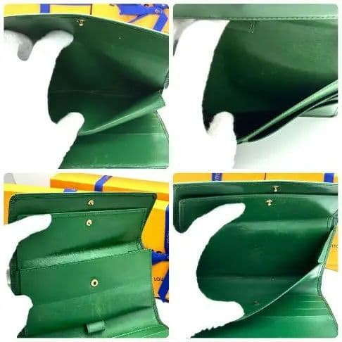 G*0様 Louis Vuitton ルイヴィトン 三つ折り長財布 エピ ポルト