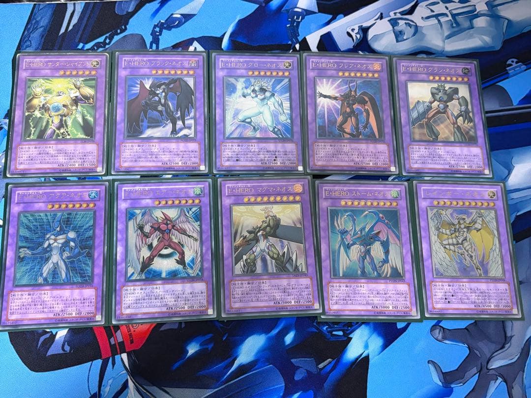 遊戯王　HERO レリーフ8枚セット