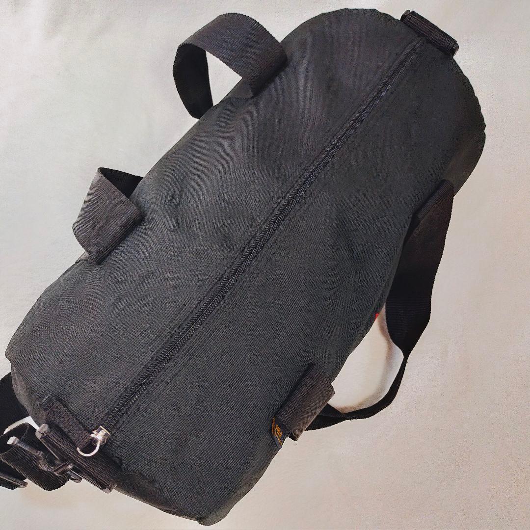 美品 ポロラルフローレン ボストンバッグ　ナイロン ブラック ホース 2way