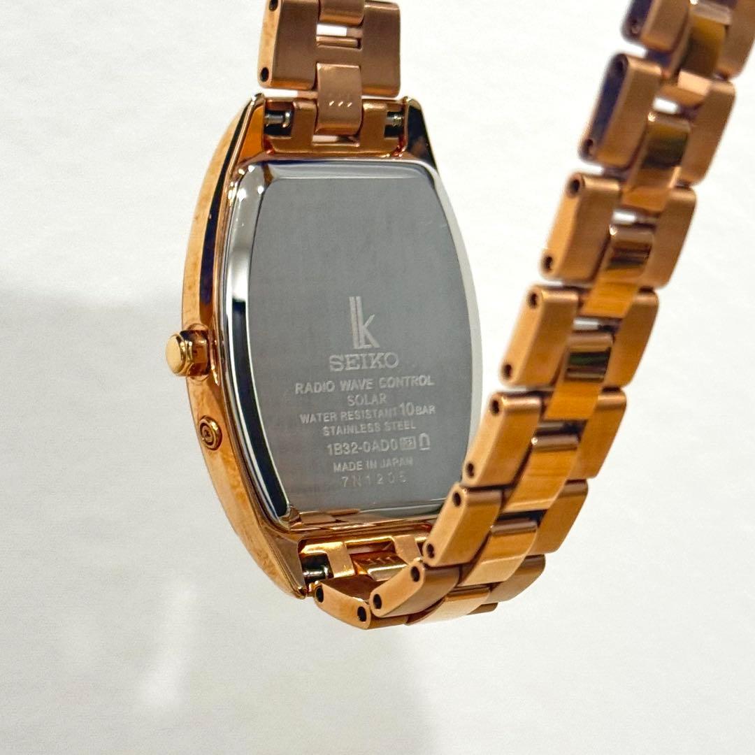 【美品】 SEIKO LUKIA SSVW118 ピンクゴールド　腕時計　ルキア