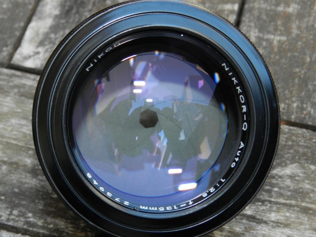 極美品　Nikon NIKKOR-Q 135mm f/2.8　即撮影可