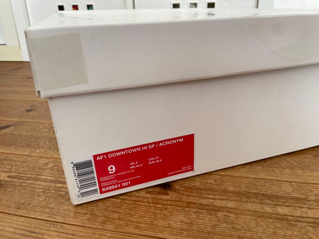 NIKE×ACRONYM AF1 DOWNTOWN HI SP サイズ9