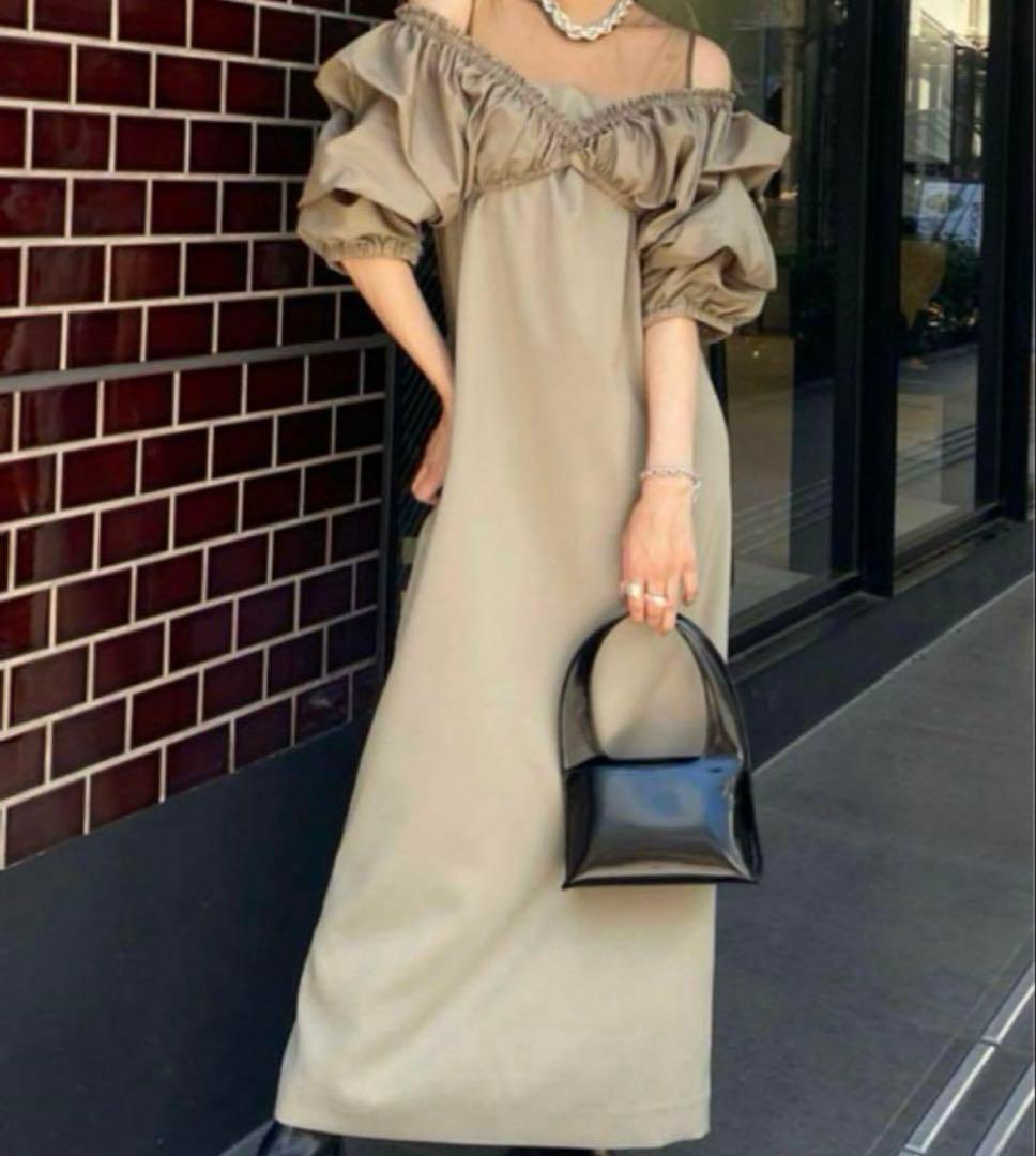 p*h様 【美品】Ameri VOLUME BUSTIER LAYERED DR