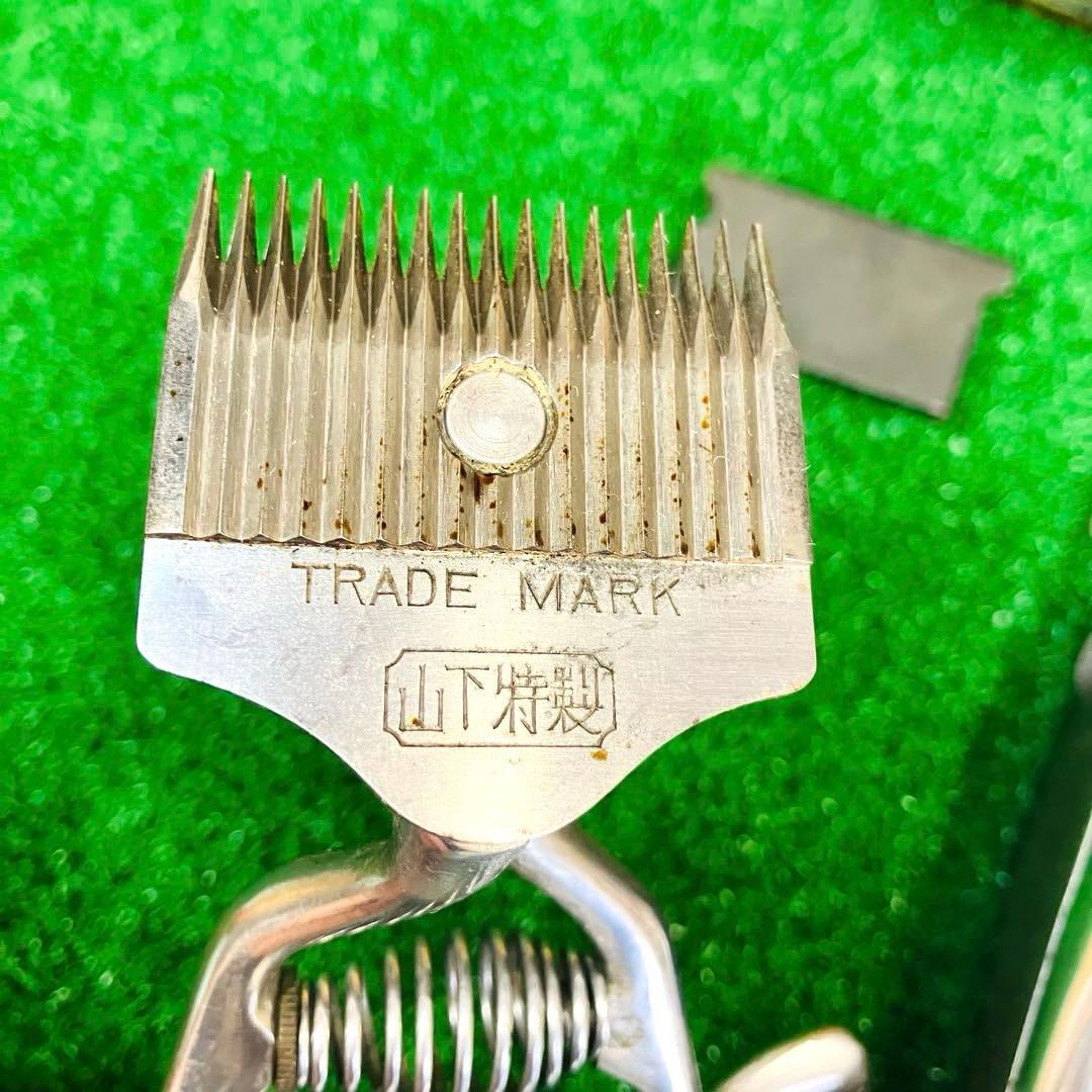 昭和レトロ 松岡製作所 電動バリカン 山下特製 手動バリカン 一式