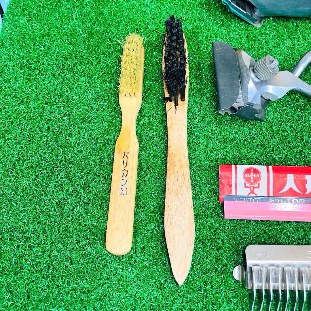 昭和レトロ 松岡製作所 電動バリカン 山下特製 手動バリカン 一式