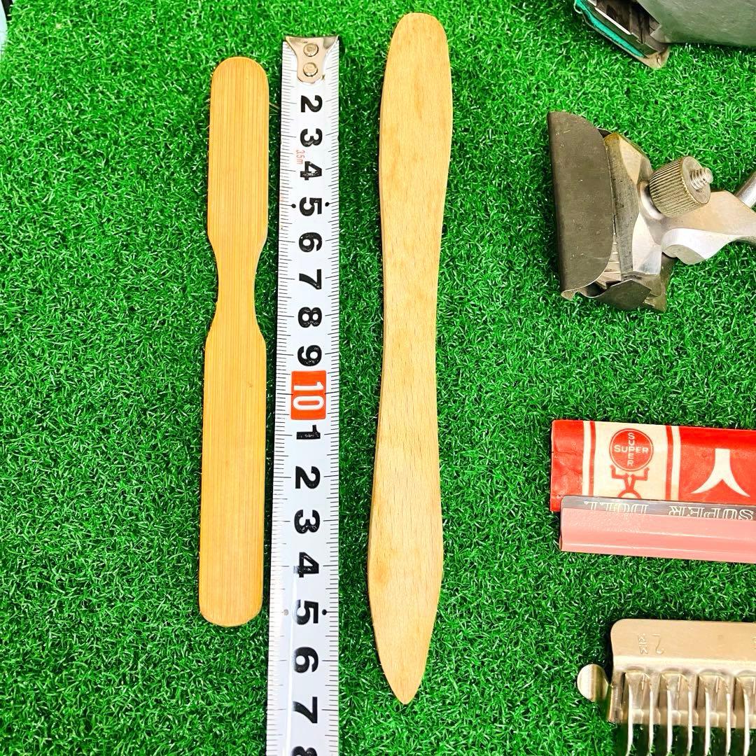 昭和レトロ 松岡製作所 電動バリカン 山下特製 手動バリカン 一式