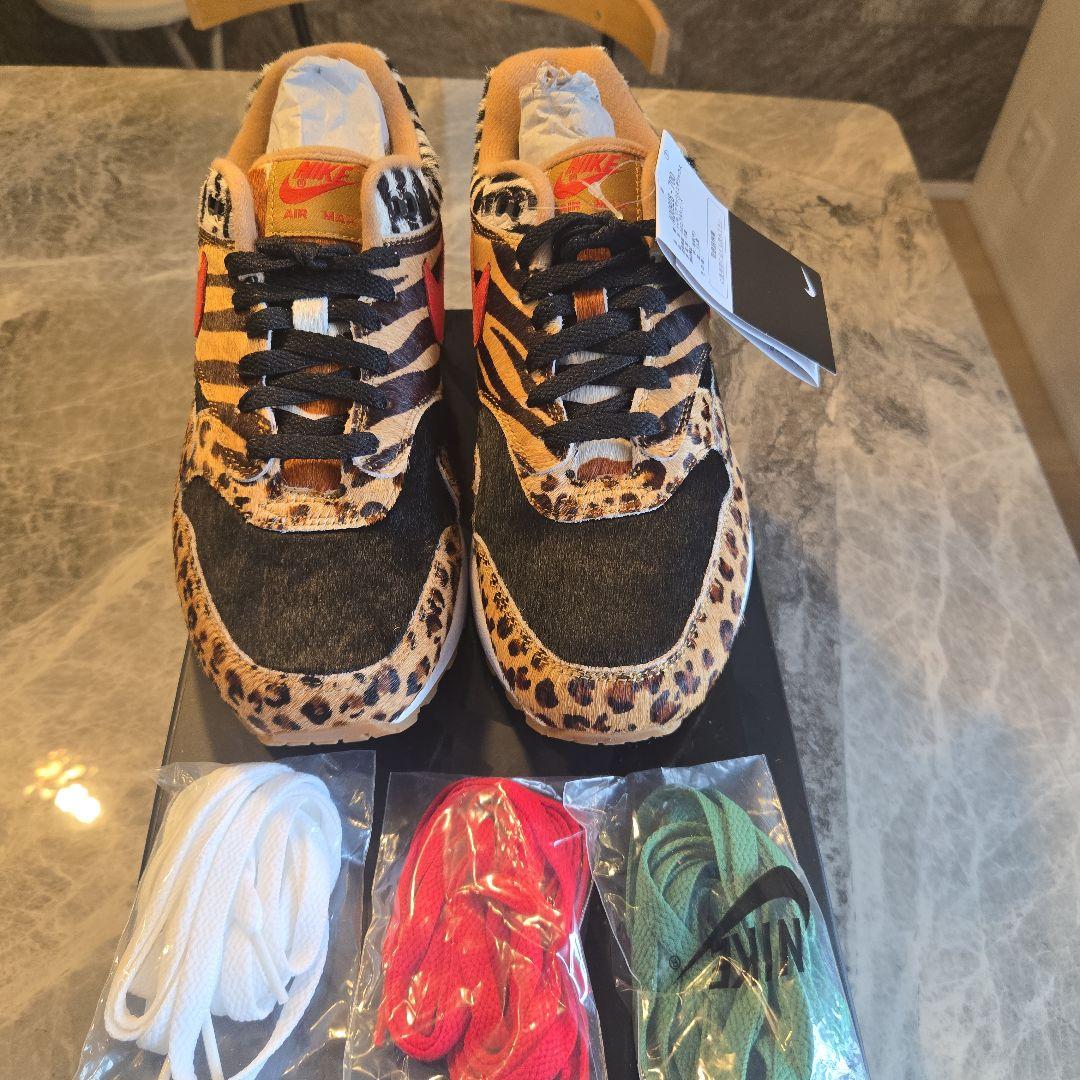 新品未使用タグ付き air max 1 アニマルパック　atmos　２６cm