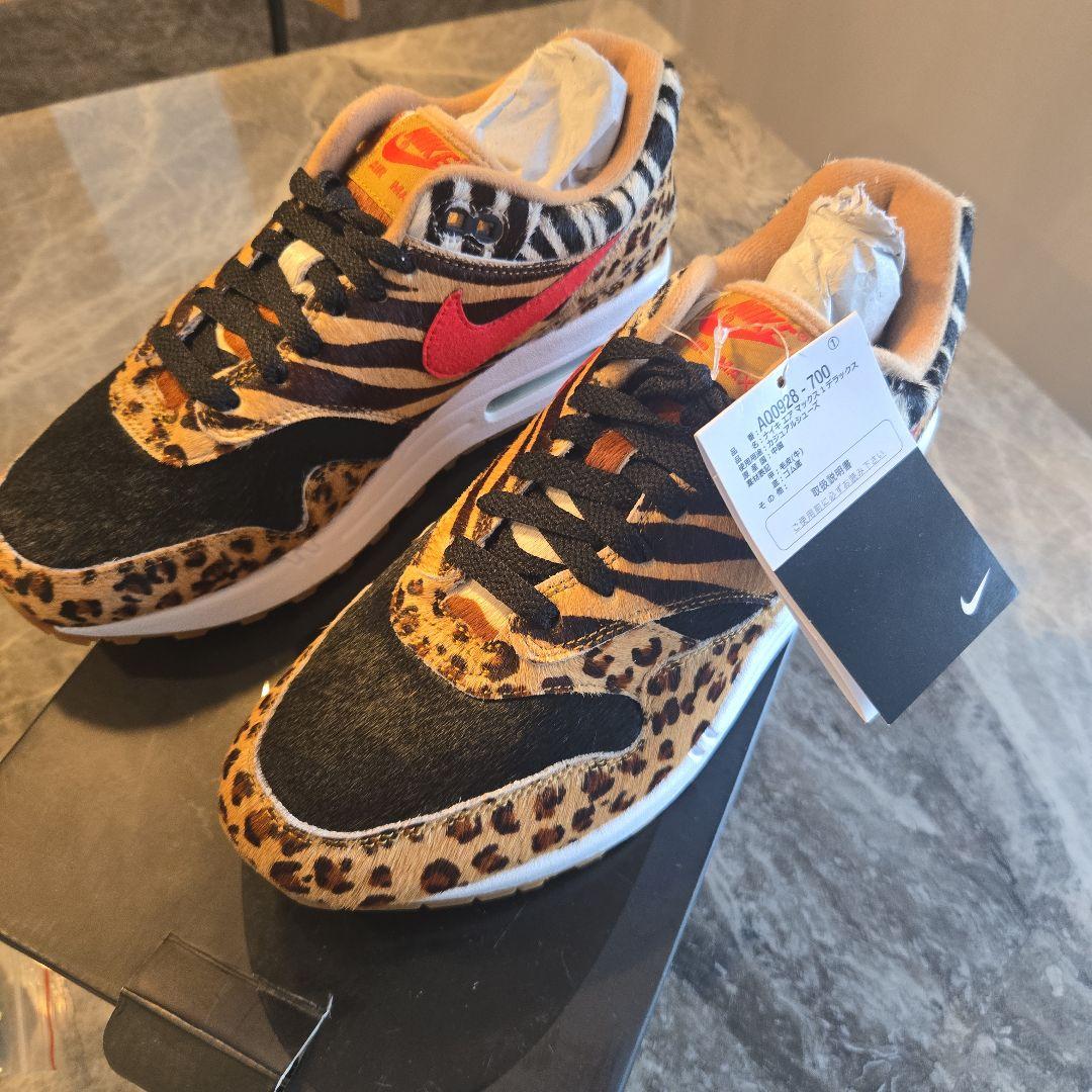 新品未使用タグ付き air max 1 アニマルパック　atmos　２６cm